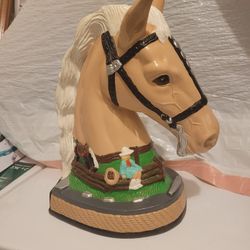 Ornate Horse Head Ceramic Bisque - Paint Your Own Pottery