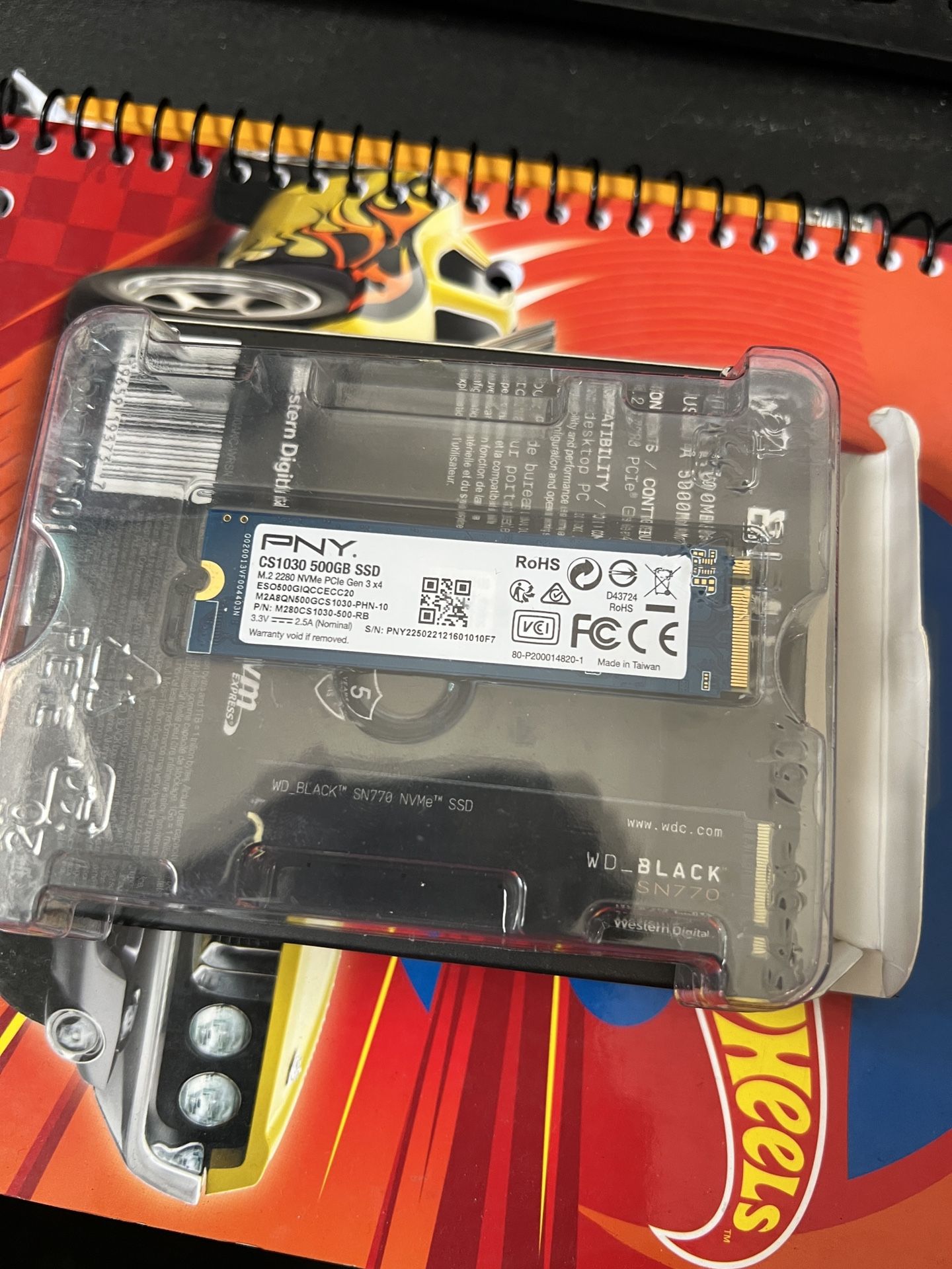 500gb PNY M.2 SSD Drive