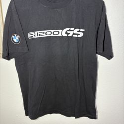 Rare BMW R1200 GS Car Motorcycle Racing Shirt Sz Medium