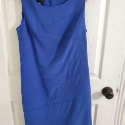 AB Studio Royal Blue  Sleeveless Dress Size 10