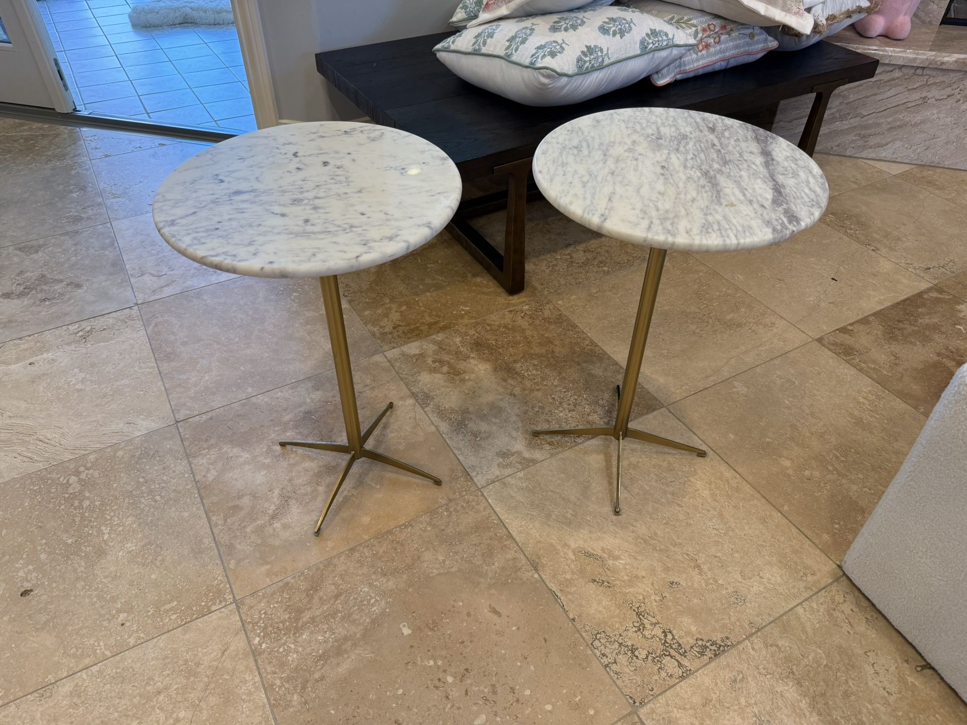 Marble End Tables
