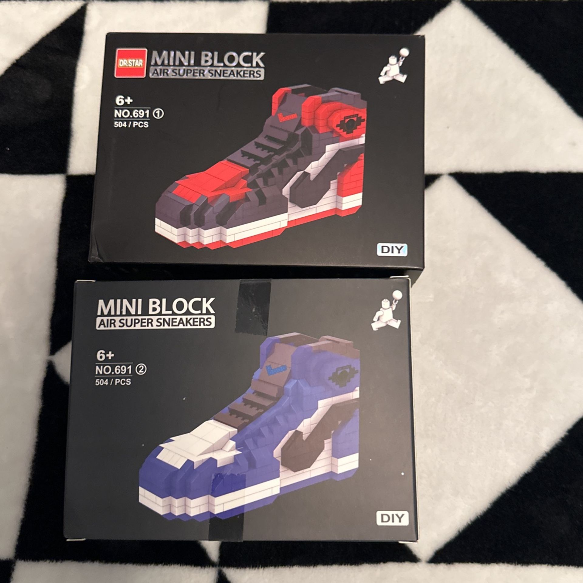 Jordan Retro 1 Mini Blocks