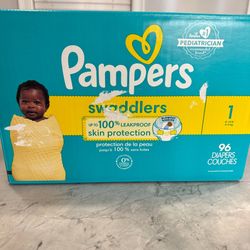 PAMPERS SIZE 1 96 COUNT *CASH ONLY*