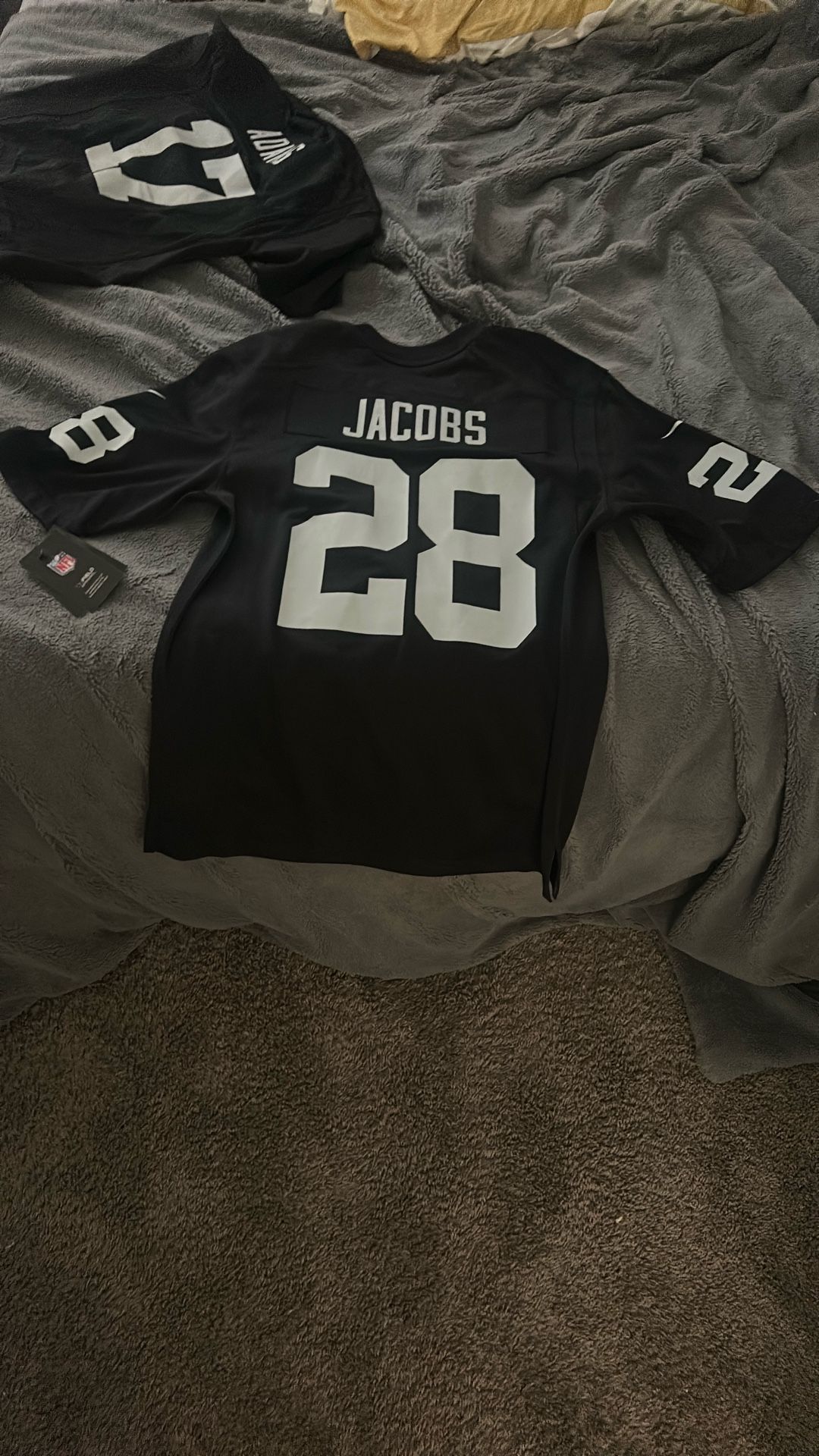 Josh Jacob’s Raiders Jersey Brand New S