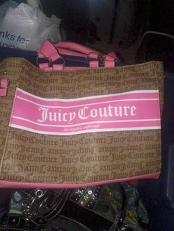 Juicy Couture Logo Tote Bag