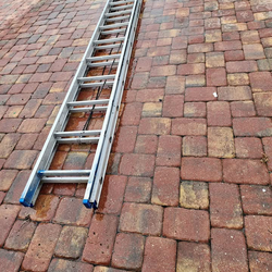 32 ft aluminum extension ladders $349ea no less