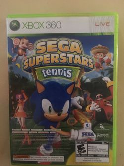 Xbox 360 sega superstar tennis with arcade bundle