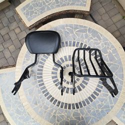 Harley Davidson Touring Sissy Bar & Luggage Rack