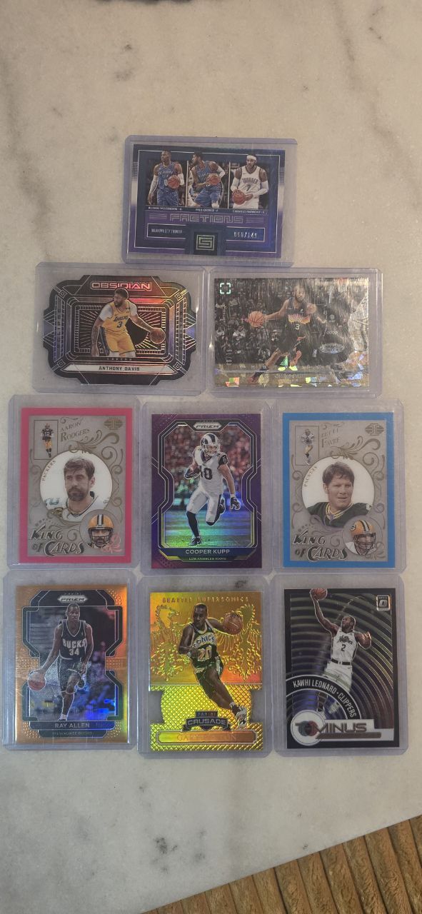 Random Numbered Card Lot
