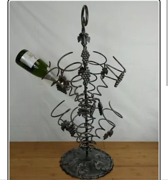 ROD IRON WINE RACK