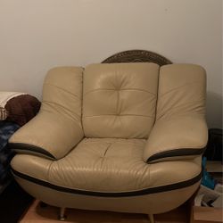 Real Leather Chair
