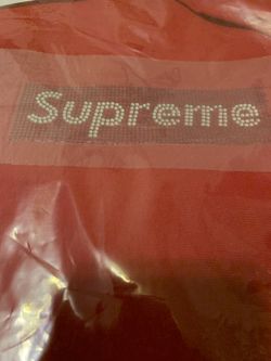 Supreme 25th anniversary Swarovski box logo bogo hoodie hooded sweatshirt tee off white medium small