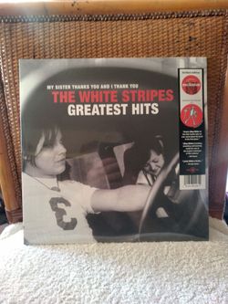 The WHITE STRIPES - Greatest Hits 2 Lps. Also comes with a Vinyl Slip Mat. New Sealed