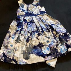 Girls Floral Party Dress