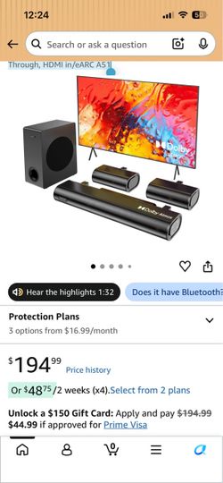 Hiwill Dolby Atmos Soundbar System