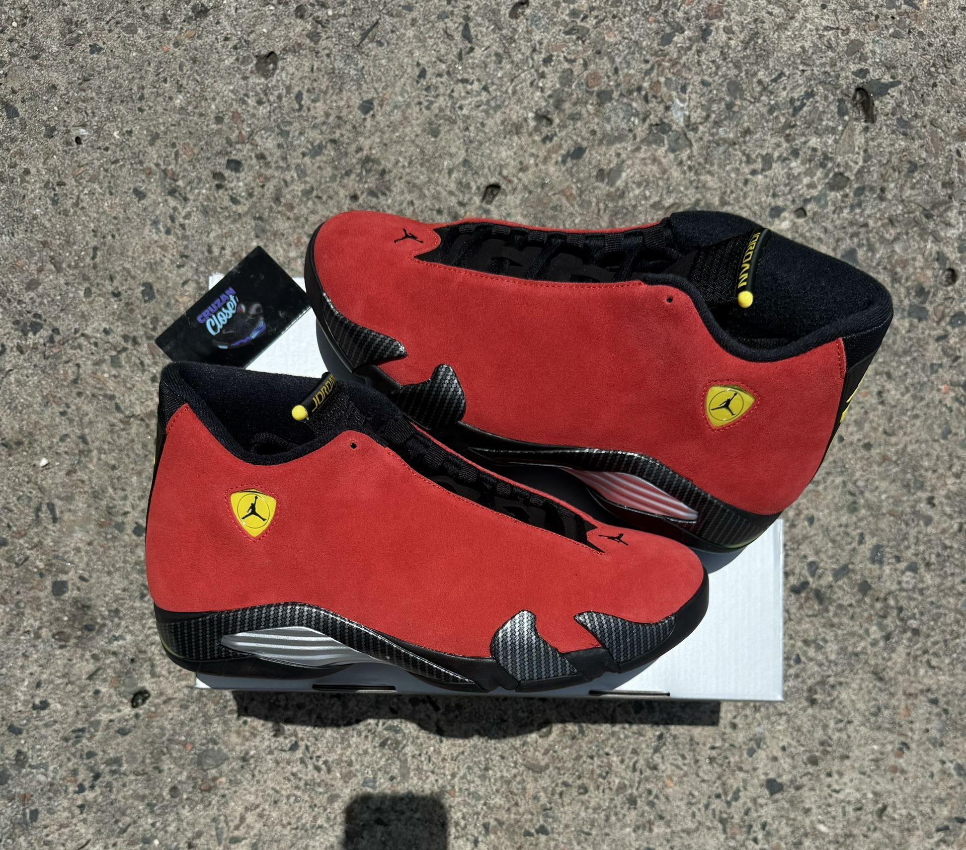 Jordan 14 Ferrari MULTIPLE SIZES* 8-13