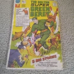 Tod Holton Super Green Beret Comic Apr. 1967