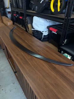 OEM Tesla Model Y Performance Carbon Fiber Spoiler – Genuine Factory