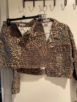 Vintage Guess Jacket & Mini Skirt ONE OF A KIND FROM THE  80’s 
