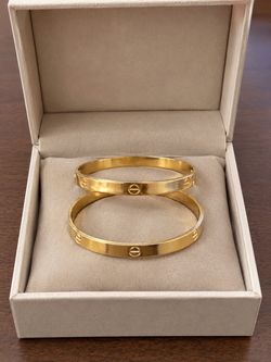 Kids’ Gold-Tone Stainless Steel Bracelets