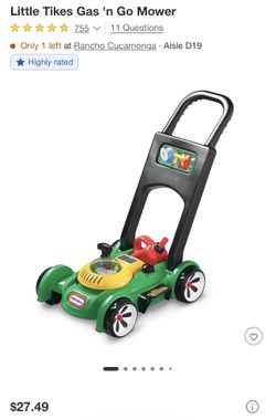 Little Tikes Gas 'n Go Mower