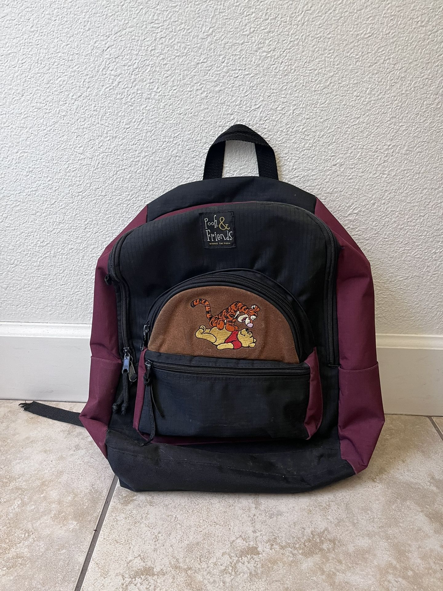 Vintage Disney Pooh & Friends Backpack