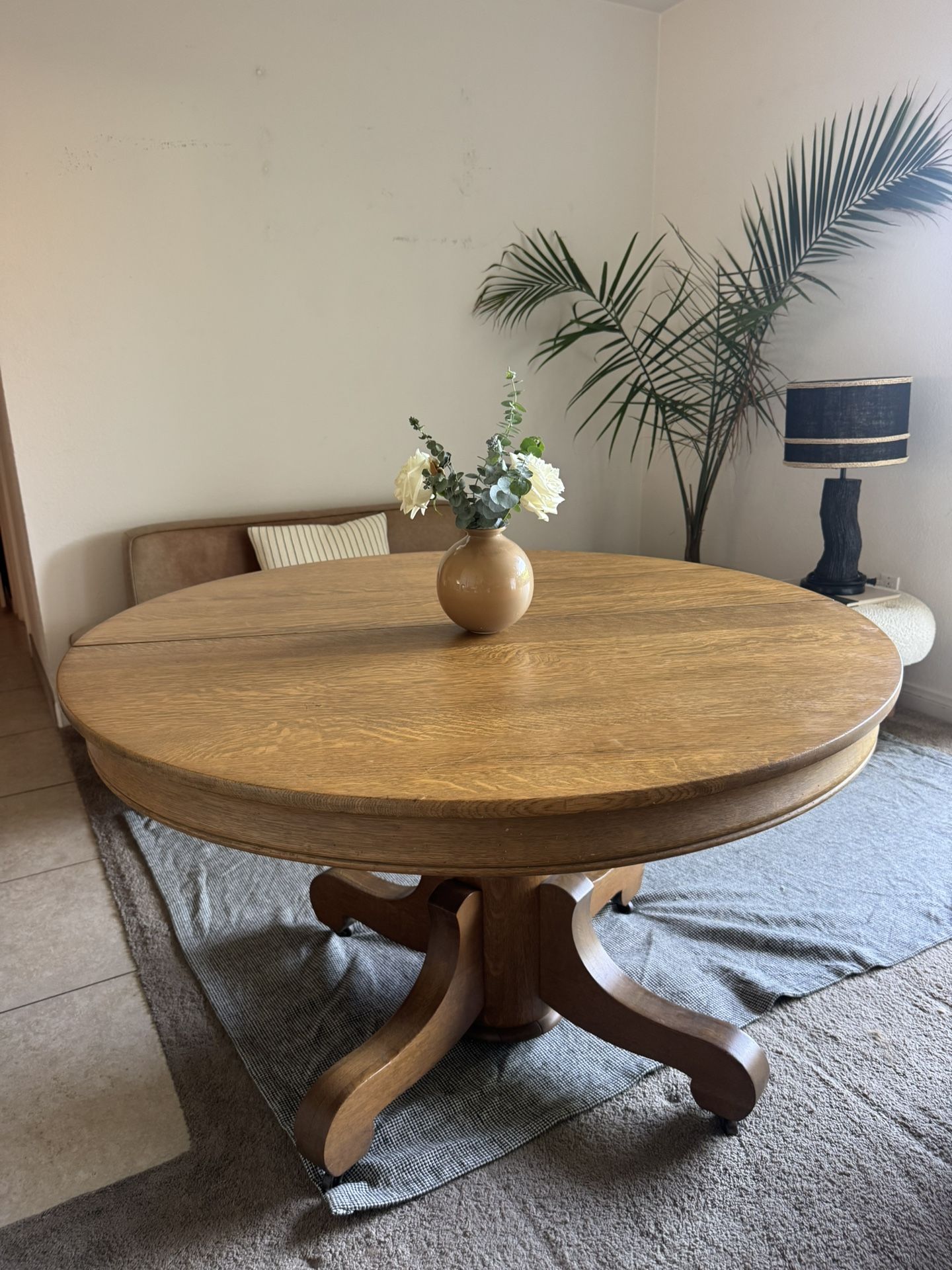 Vintage Dining Table - Solid Wood