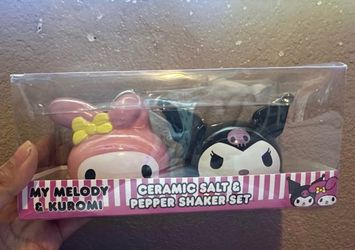 My Melody and Kuromi Salt and Pepper Shakers