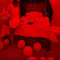 Queen size wooden bed frame