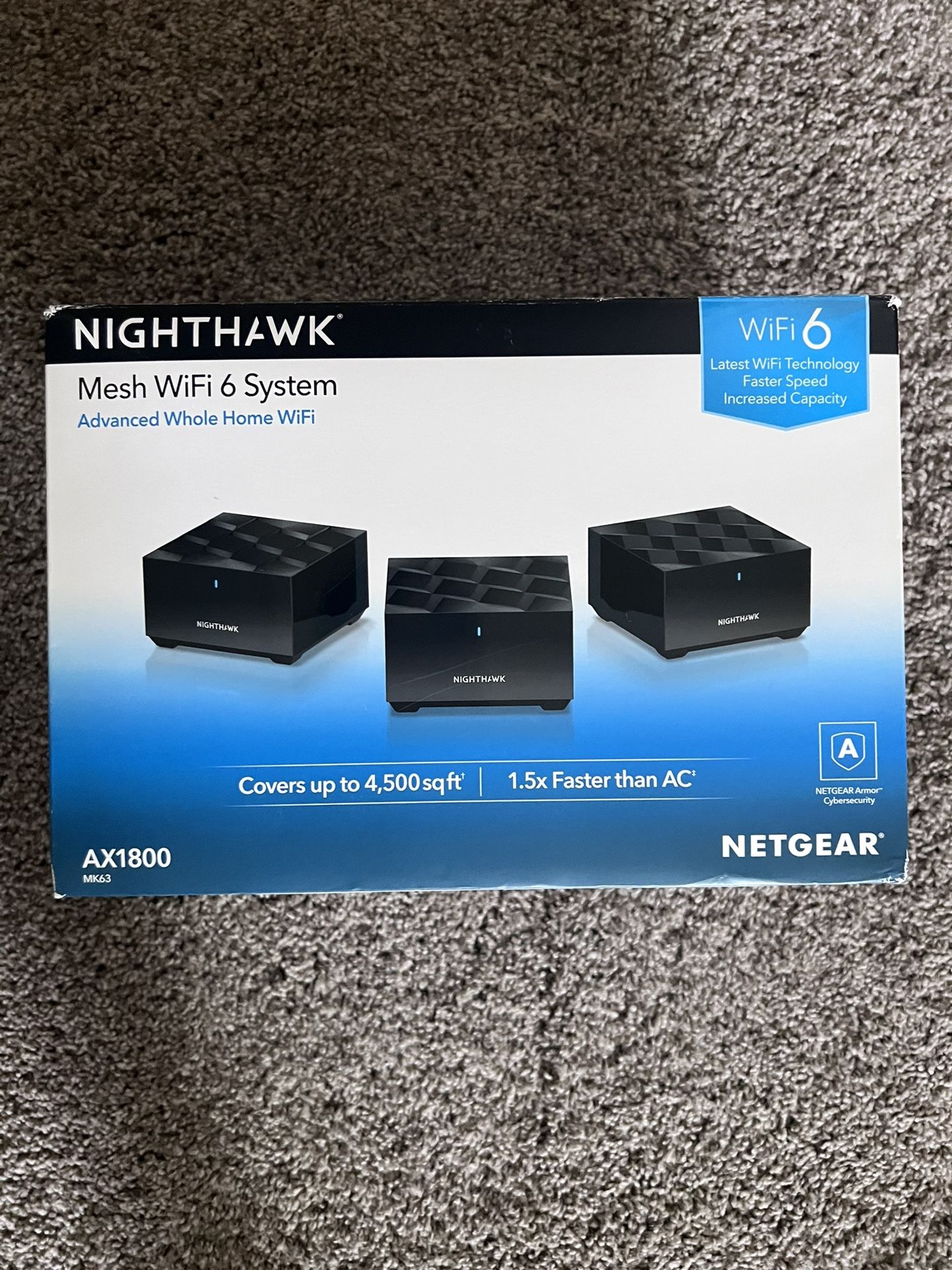 Nighthawk WiFi 6 system AX1800