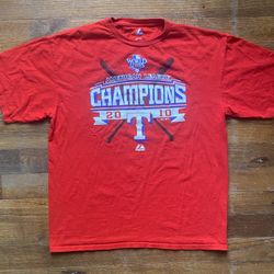 Texas Rangers 2010 World Series Champions T-Shirt
