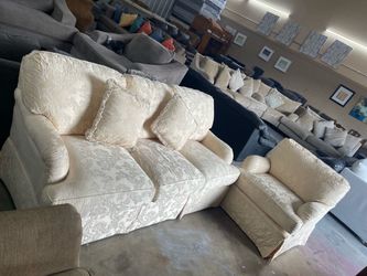 Fabric sofa set