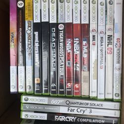Xbox 360 Game lot