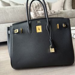 Genuine Togo Leather Black 35 Identical Replica