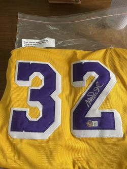 Magic Johnson Signed Jersey