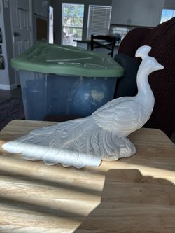 Glass Peacock