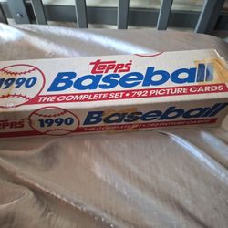 1990 Baseball Topps. The Complete Set. 792 Picture Cards