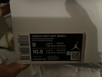 Jordan Why Not Zero .4