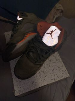 Jordan Olive Green Size 8