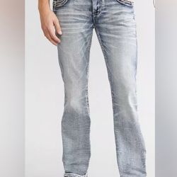 Rock Revival Ashton Slim Boot Stretch Jean  For Men