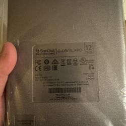 SanDisk Professional G-DRIVE PRO 12TB Thunderbolt 3 External Drive – New