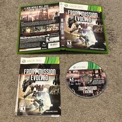 Front Mission Evolved Microsoft Xbox 360 Complete CIB w/ Manual