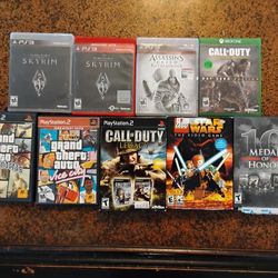 Video Game Lot – PS2, PS3, Xbox One, and PC Classics!