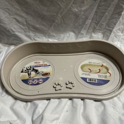 Pet Bowl Floor Tray 