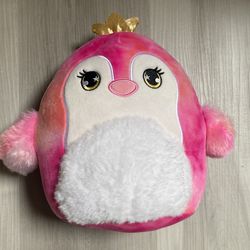 Squishmallow Crown Penguin Scented Series 2 Pink 8” New Without Tag