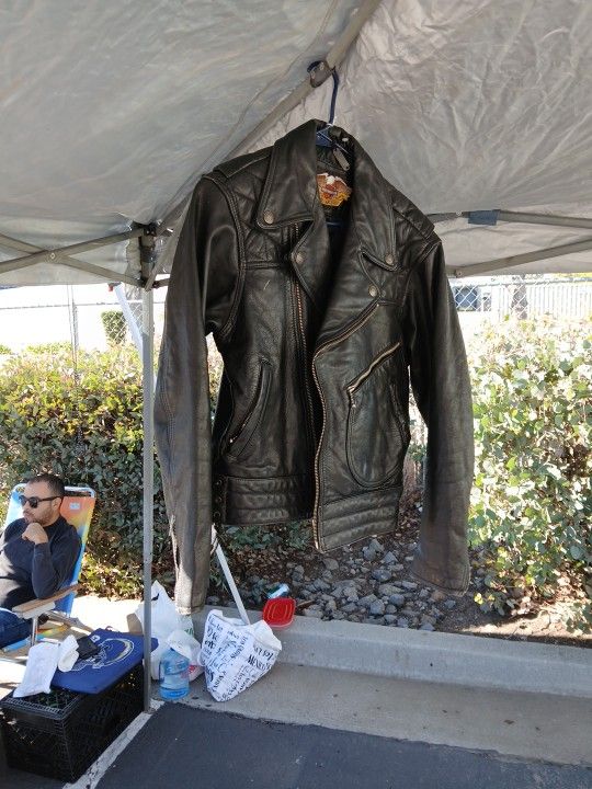 Vintage Harley Davidson Leather Jacket