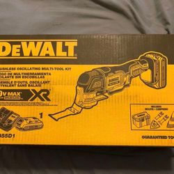 Dewalt dcs356d1 OSCILATING KIT 20 v XR NÉW IN BOX
