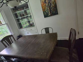 Table and 2 chairs