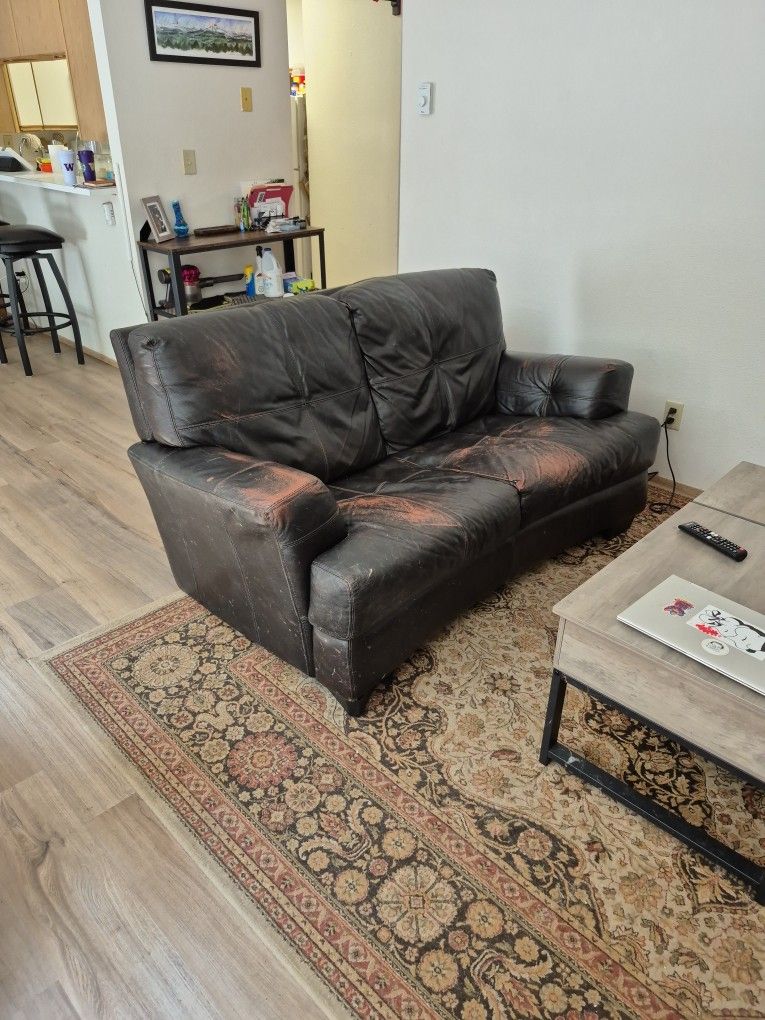 Leather Couch