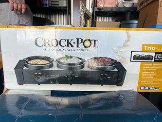 Crock-Pot Trio Cook & Serve Slow Cooker